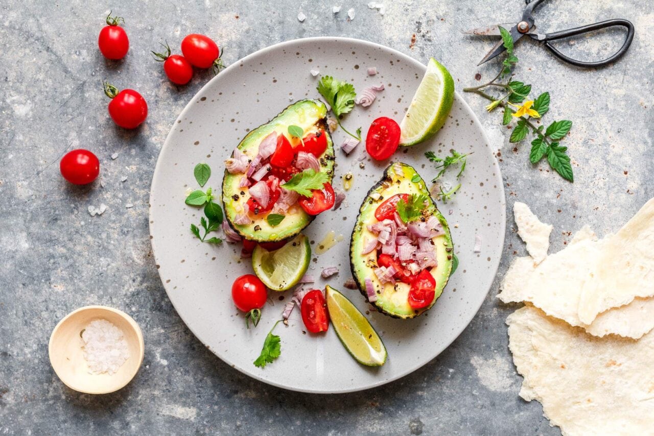 Gefüllte Avocado