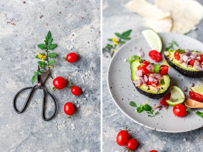 Gefüllte Avocado