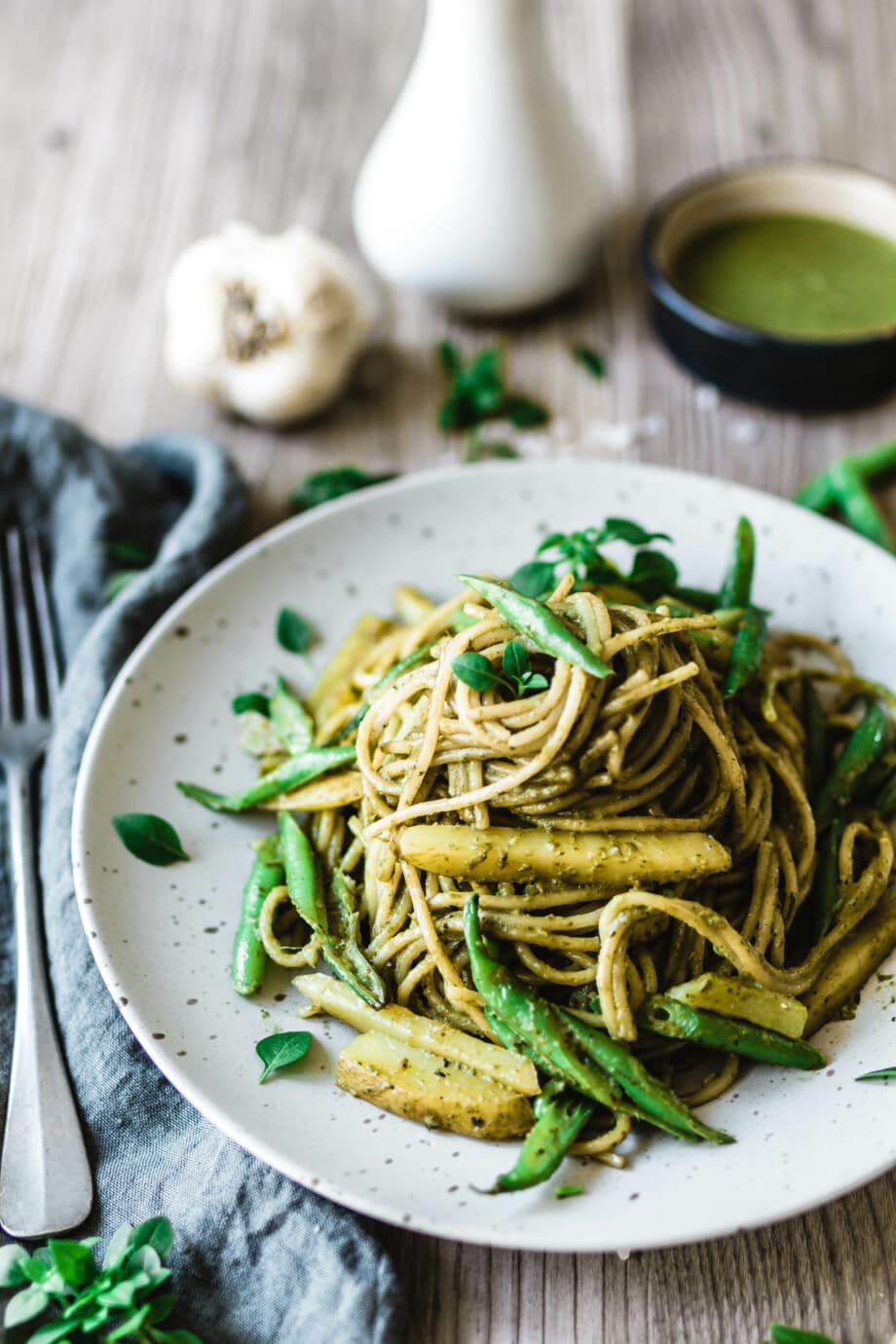 Spaghetti Liguria mit selbstgemachtem Pesto Eat this!