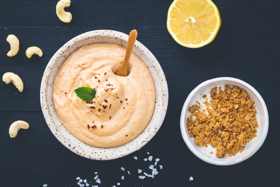 Cashew-Käse Dip · Eat this! Foodblog für gesunde vegane Rezepte