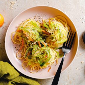 Lauchspaghetti – Spaghetti con Porro