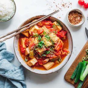 Vietnamesischer Tomaten-Tofu