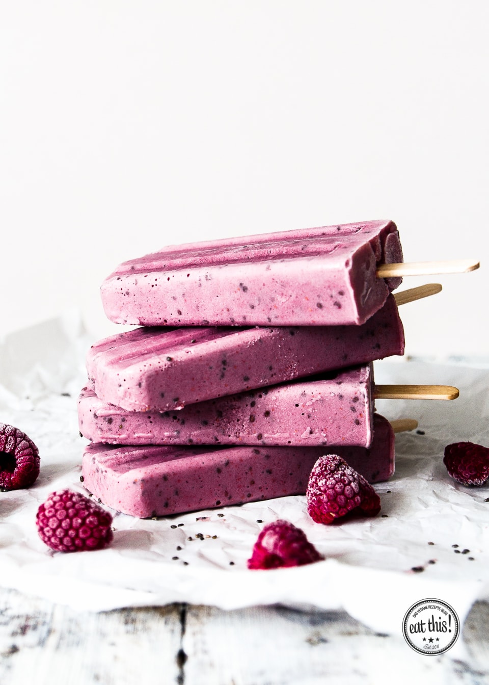 Himbeer Popsicles mit Chia-2