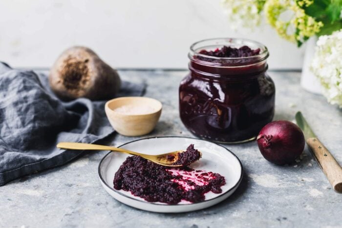 Rote Bete Ketchup - Vegan grillen kann jeder