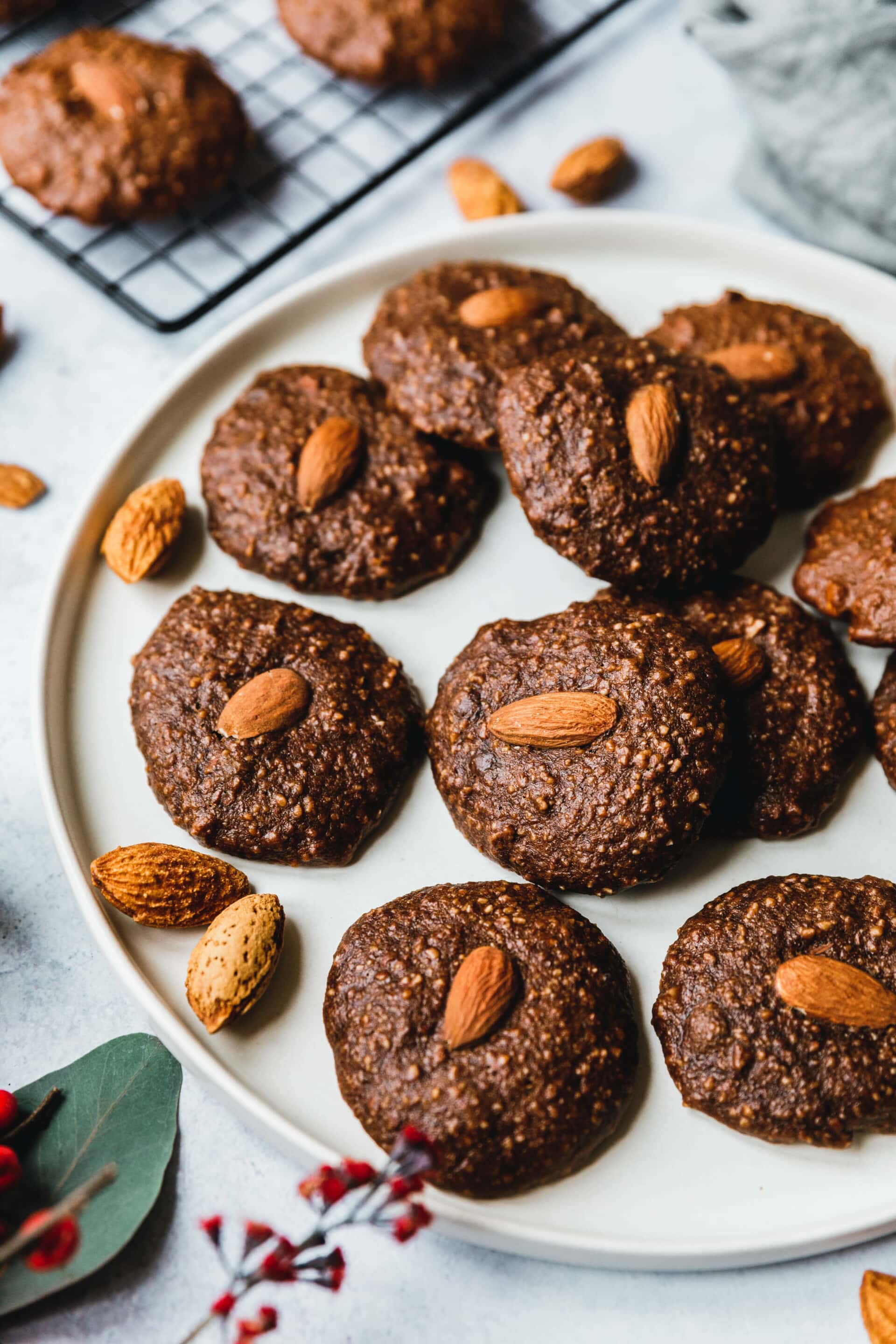 Strazzate - die besten Mandel-Schokokekse · Eat this!