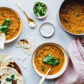 Unsere liebstes Rotes Linsen Dal Basisrezept