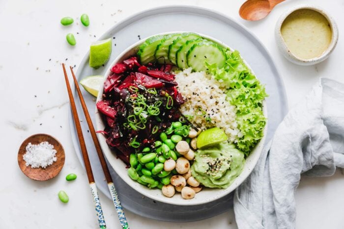 Poke Bowl mit Rote Bete