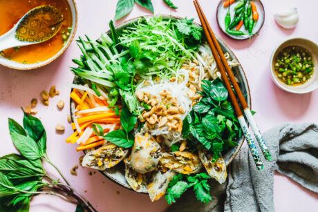 Bun Chay – vietnamesischer Reisnudelsalat