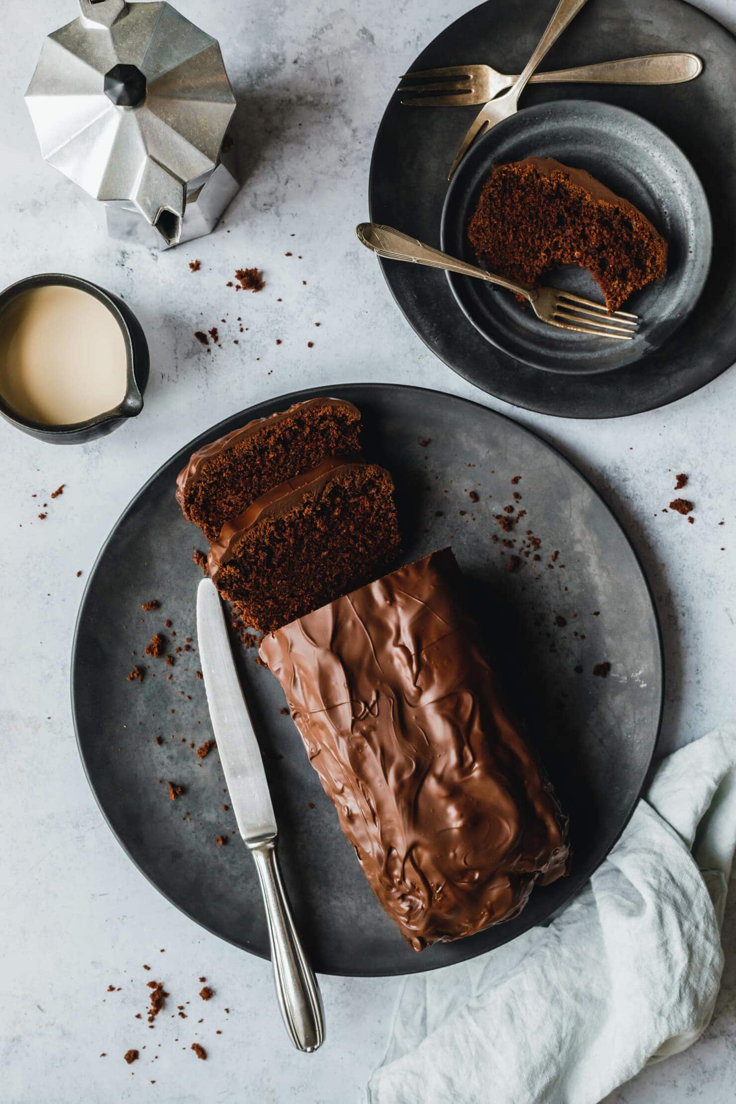 Veganer Zucchini-Schokokuchen · Eat this! Schokokuchen