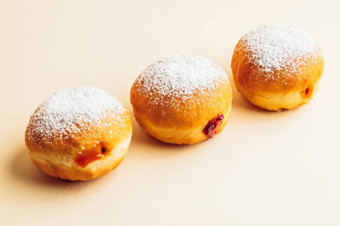 Vegane Krapfen