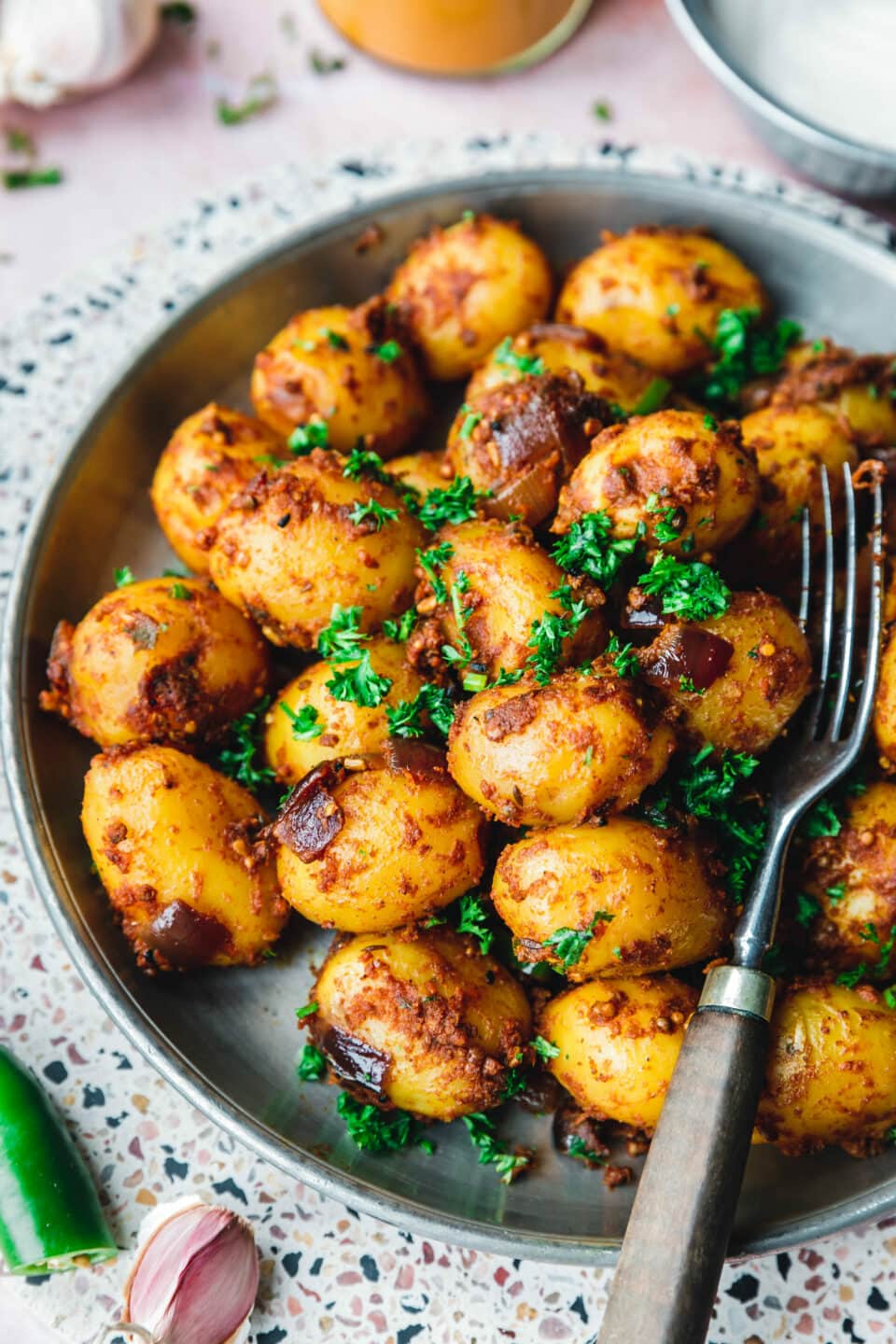 Bombay Potatoes – (anglo-)indische Curry-Kartoffeln