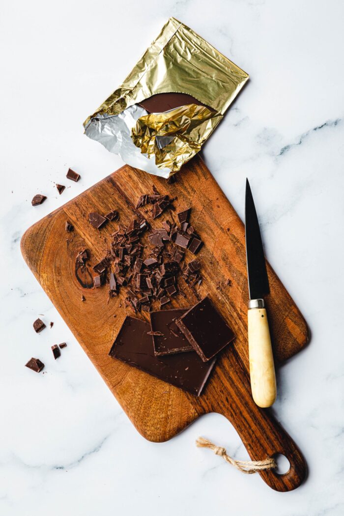 Vegane Zartbitterschokolade