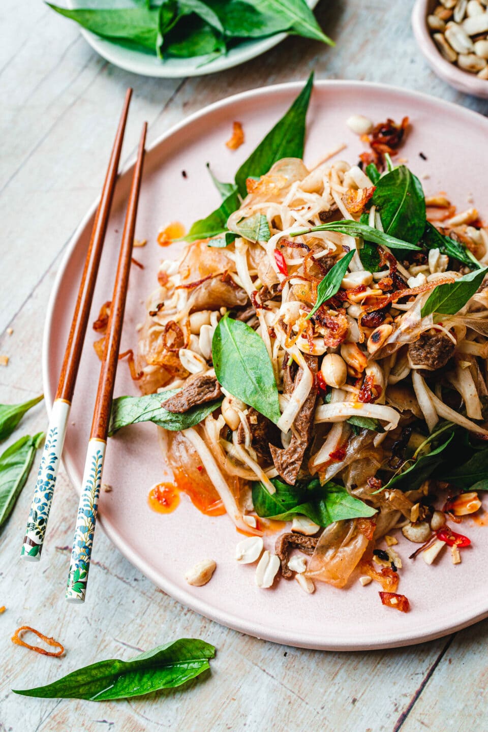 Bánh Tráng Trộn – vietnamesischer Reispapiersalat