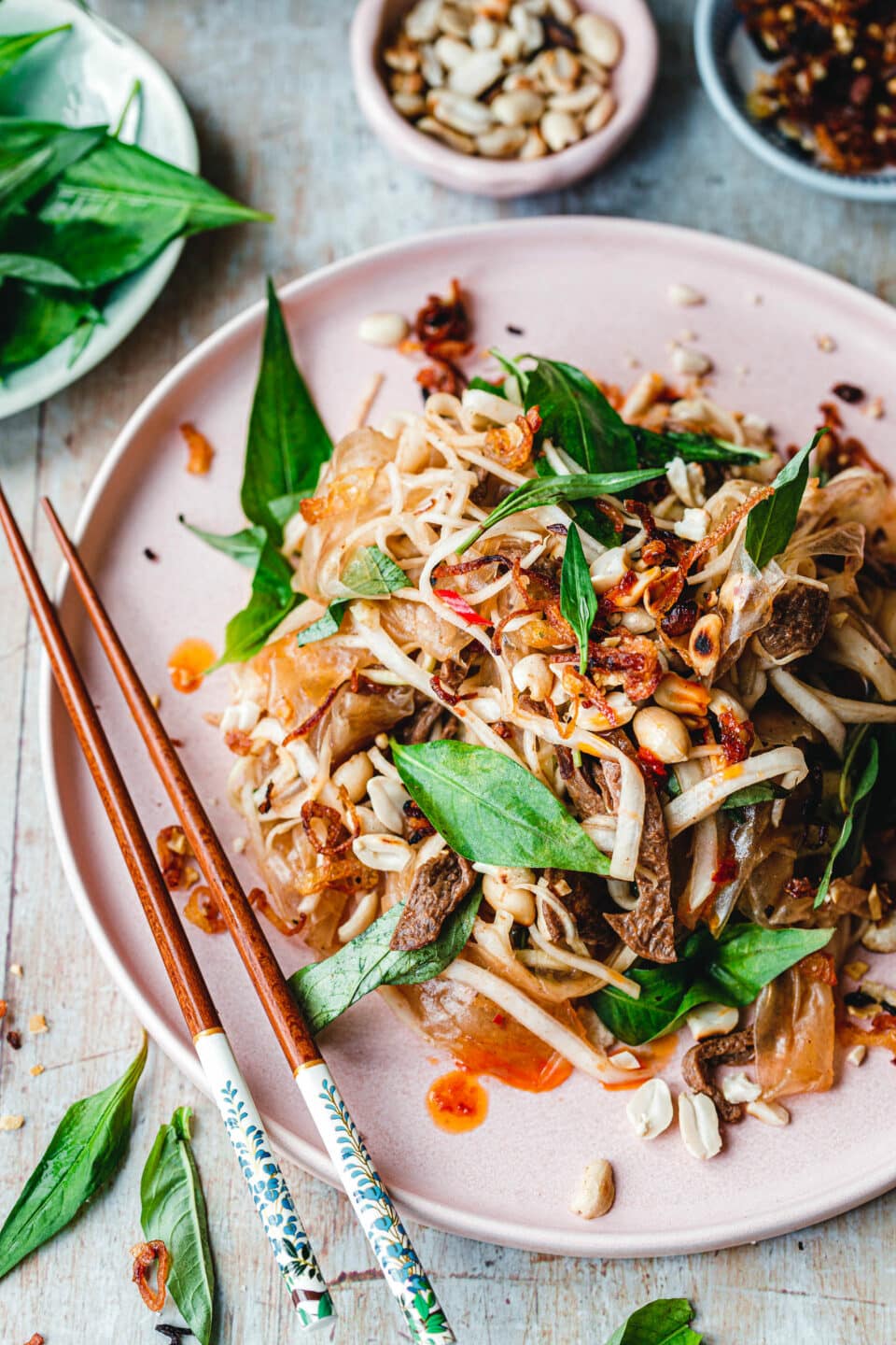 Bánh Tráng Trộn – vietnamesischer Reispapiersalat