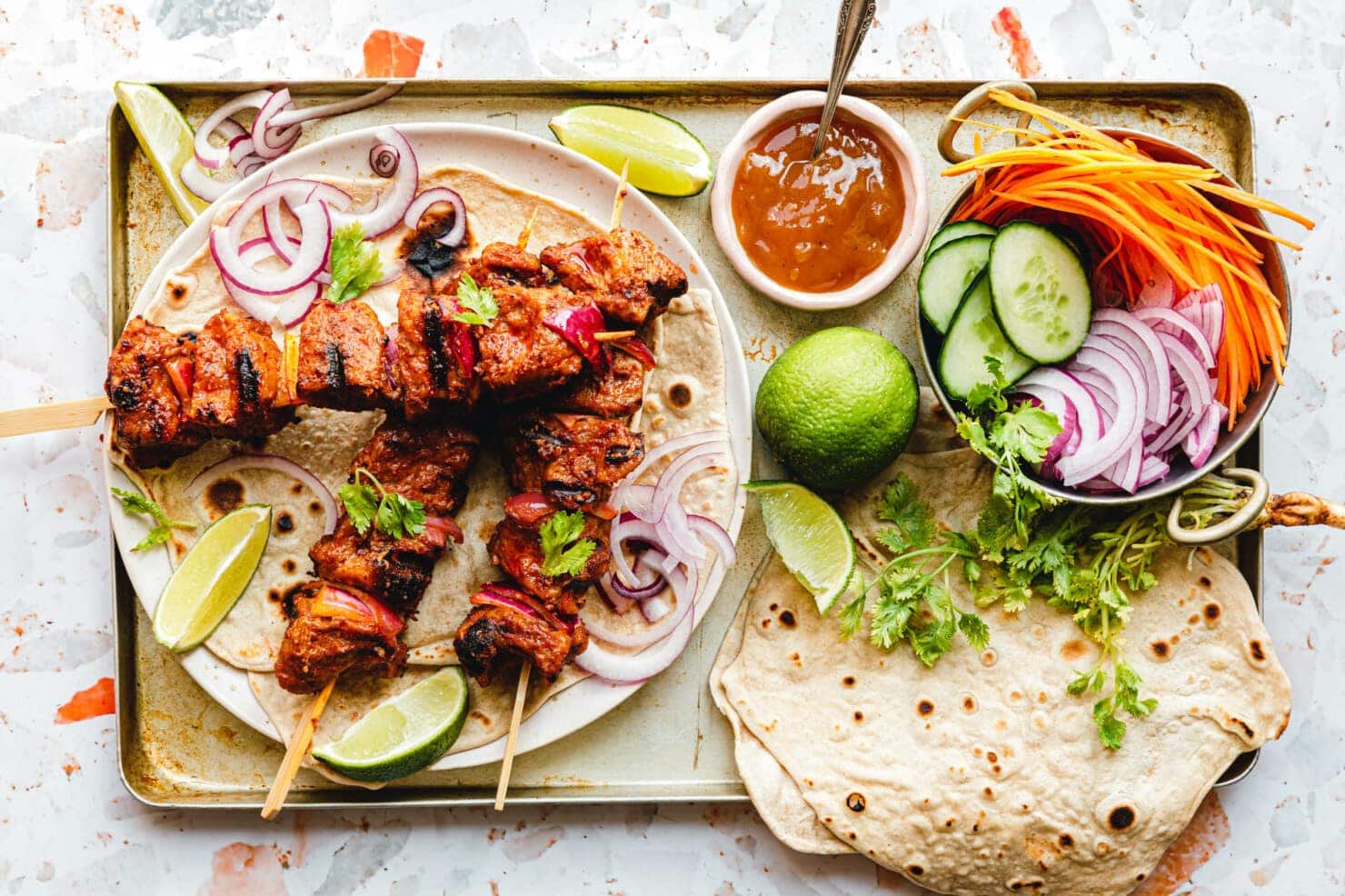 TandooriSeitanGrillspieße · Eat this! Vegane Rezepte