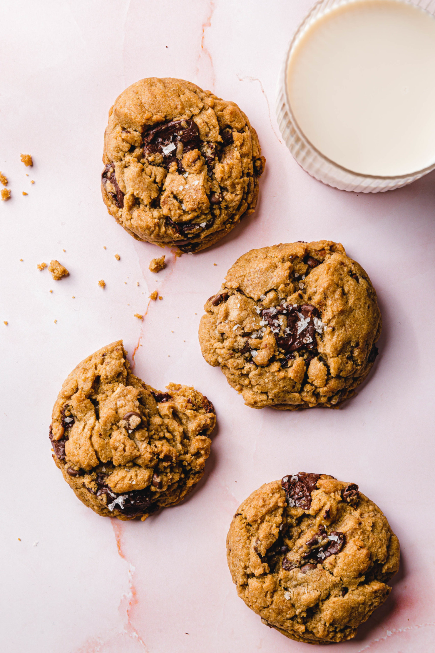 Vegane Chocolate Chip Cookies · Eat this! Vegane Rezepte … für alle