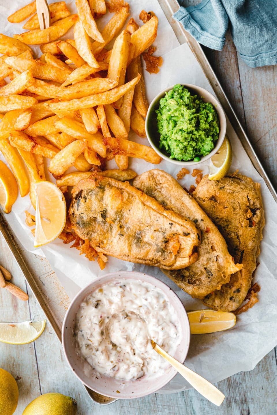 Vegane Fish and Chips