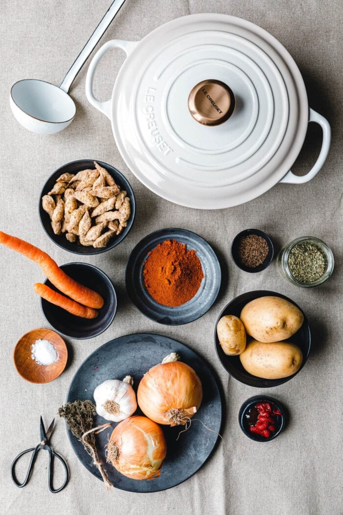 Zutaten Gulaschsuppe