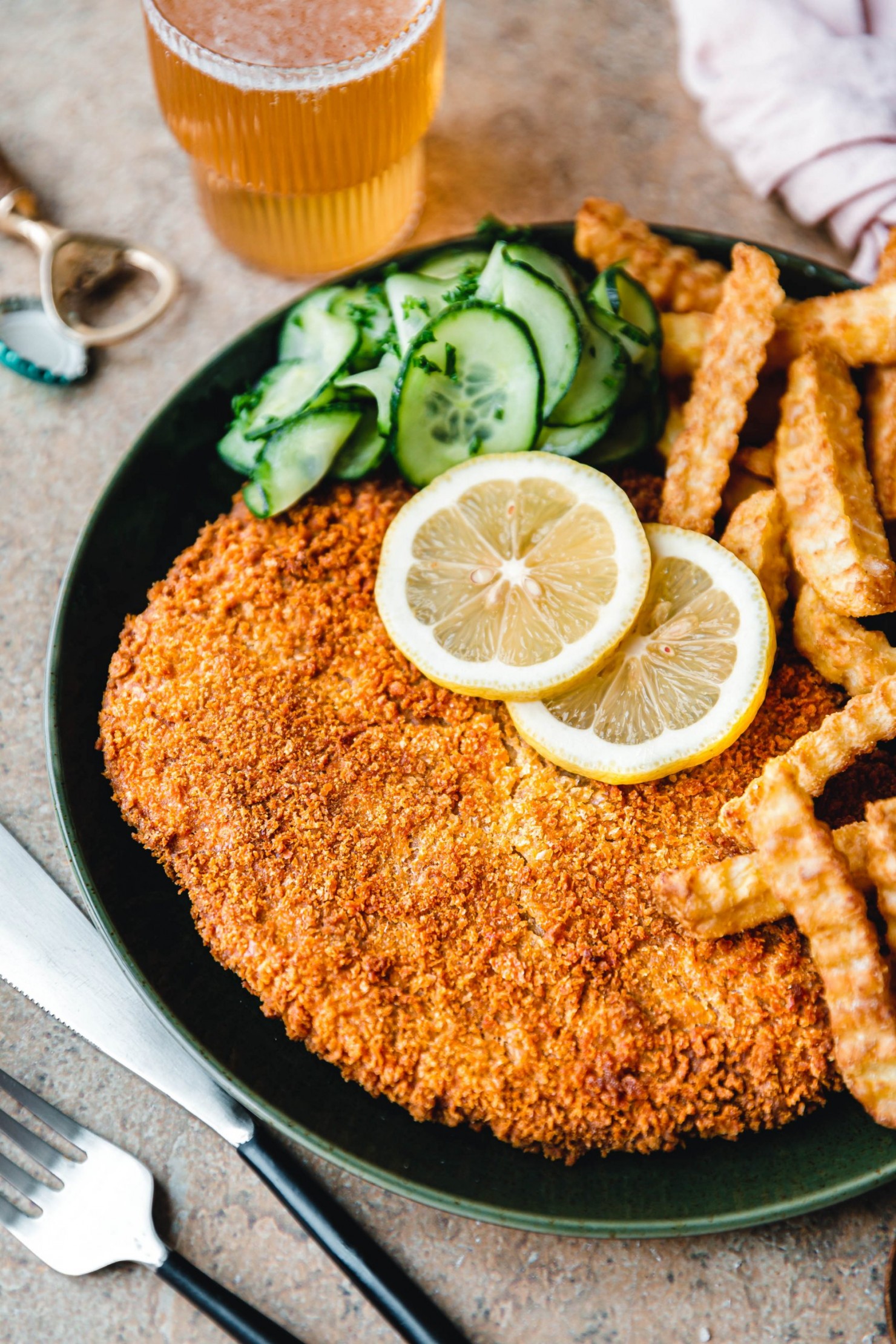 Veganes SeitanSchnitzel Wiener Art · Eat this! Veganes Foodblog seit 2011