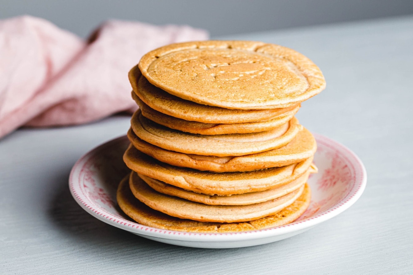 Vegane Rote-Linsen-Pancakes
