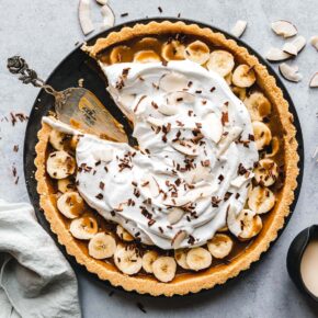 Veganer Banoffee Pie