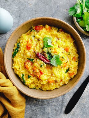 Kitchari – Indiens einfaches und leckeres Reis-Porridge