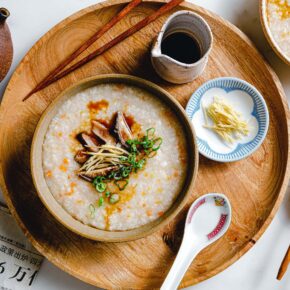 Unser einfaches Congee