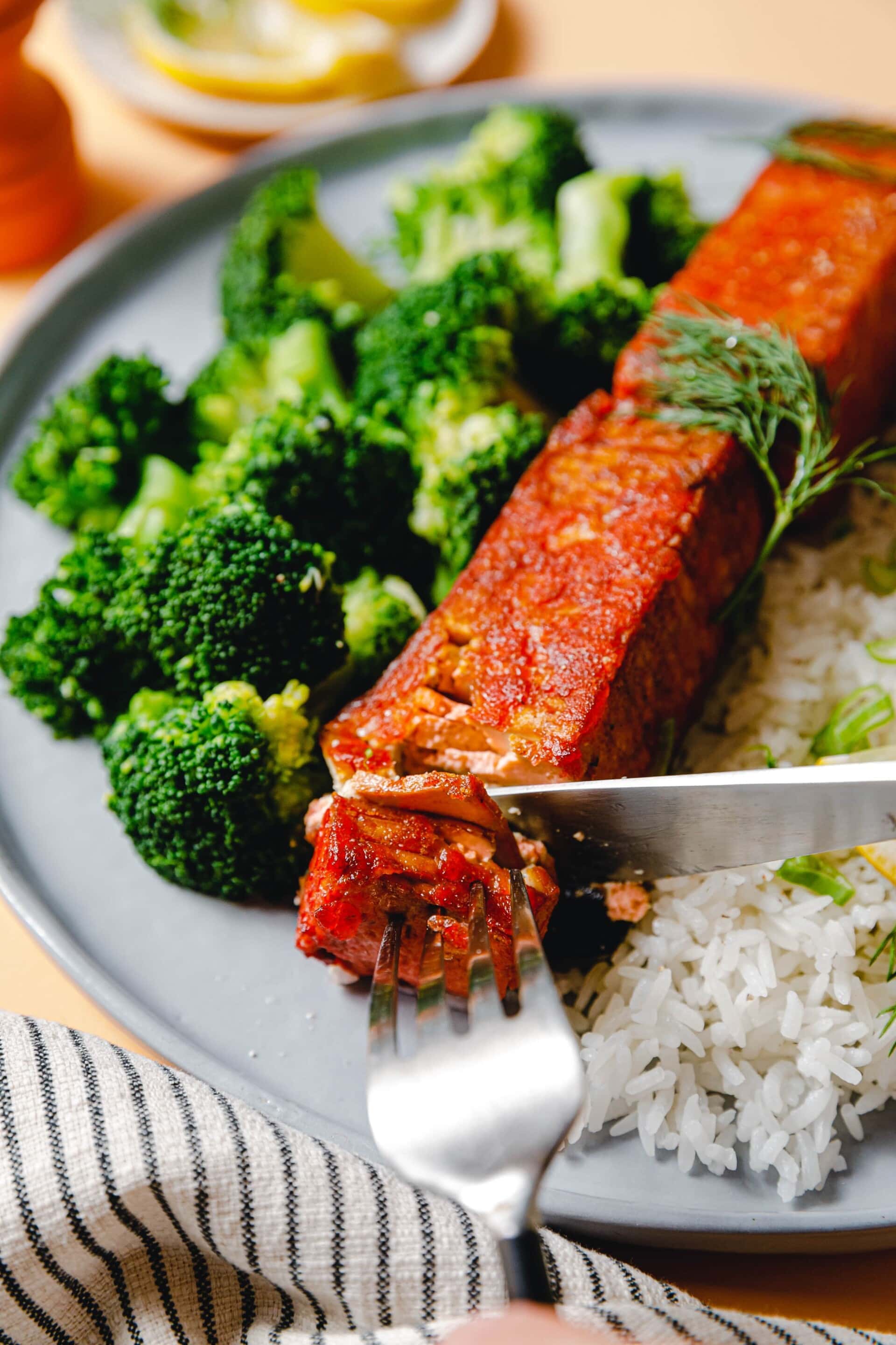 Veganer Lachs aus Tofu · Eat this!