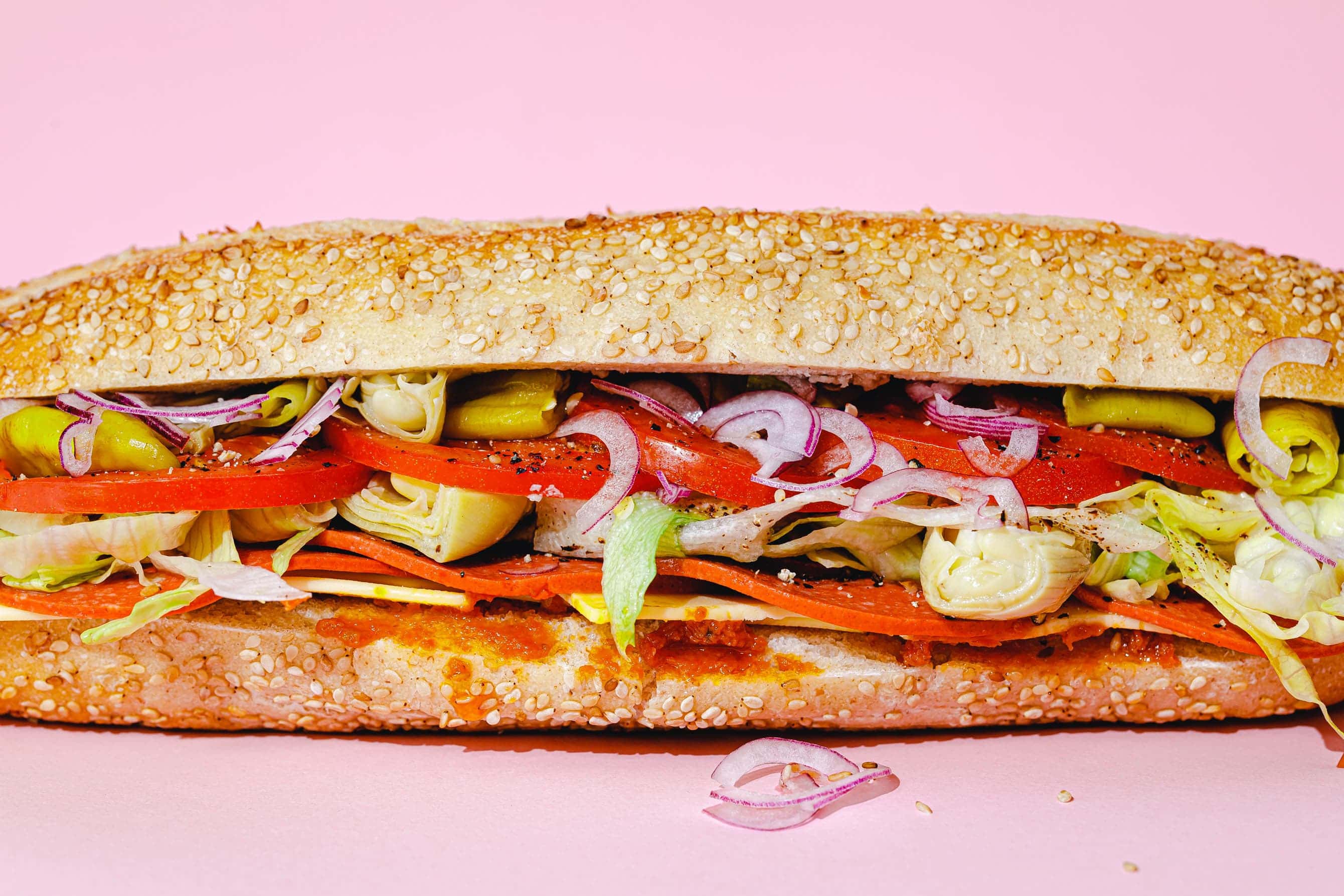 Veganes Sandwich – Hoagie Roll