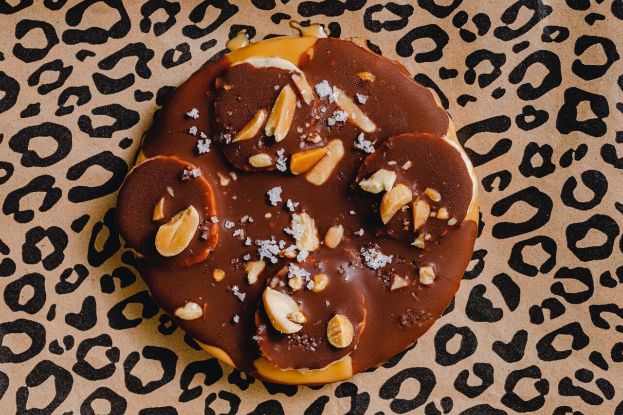 Vegane Snickers-Reiswaffeln