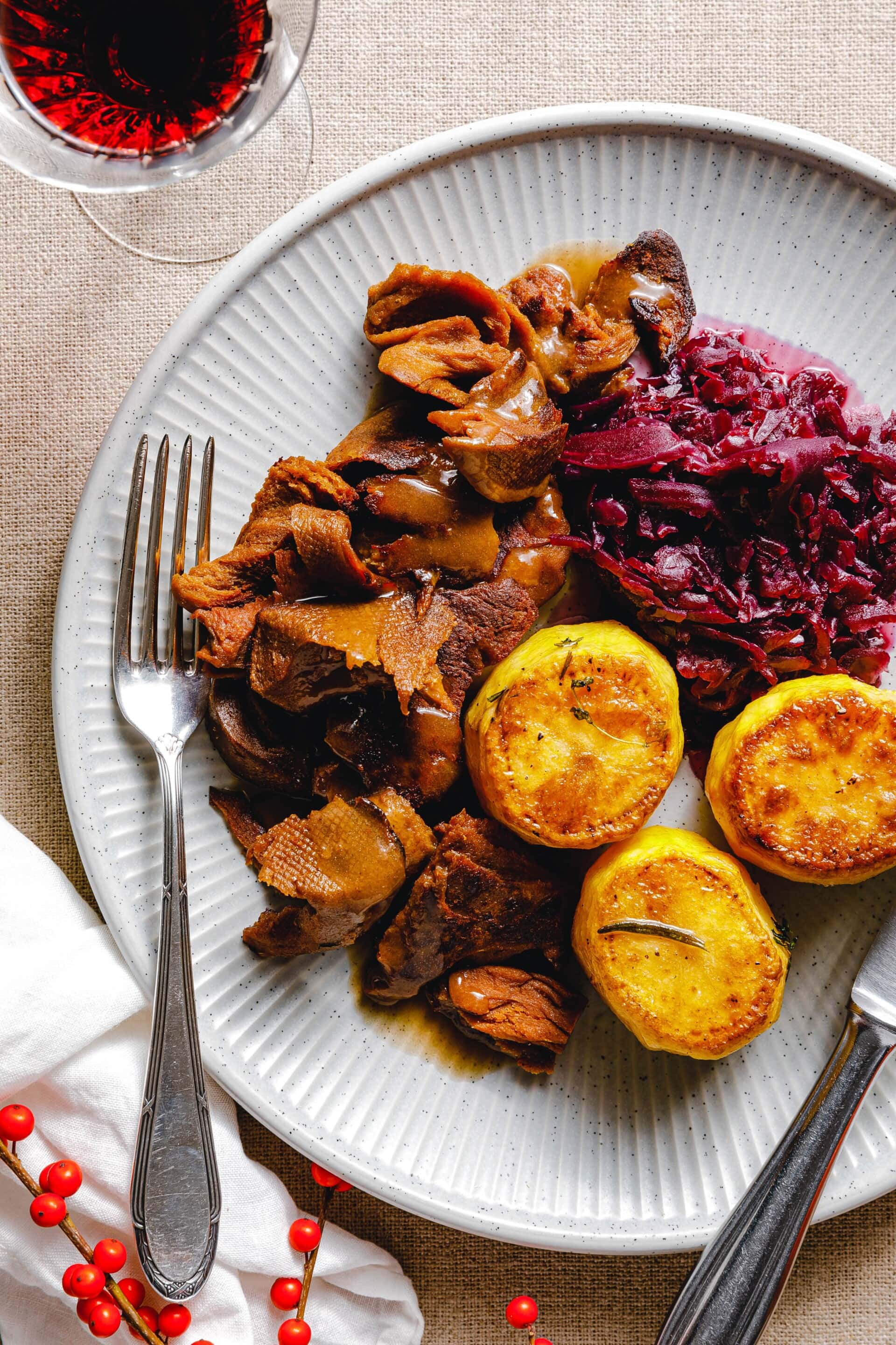 Selbst gemachte Mock Duck · Eat this!