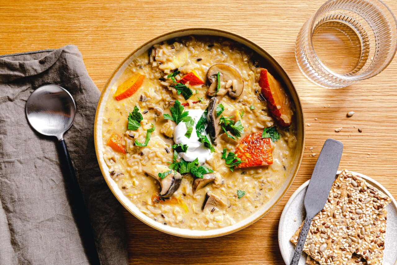 Gebratener Radicchio auf weißem Bohnenmus · Eat this!