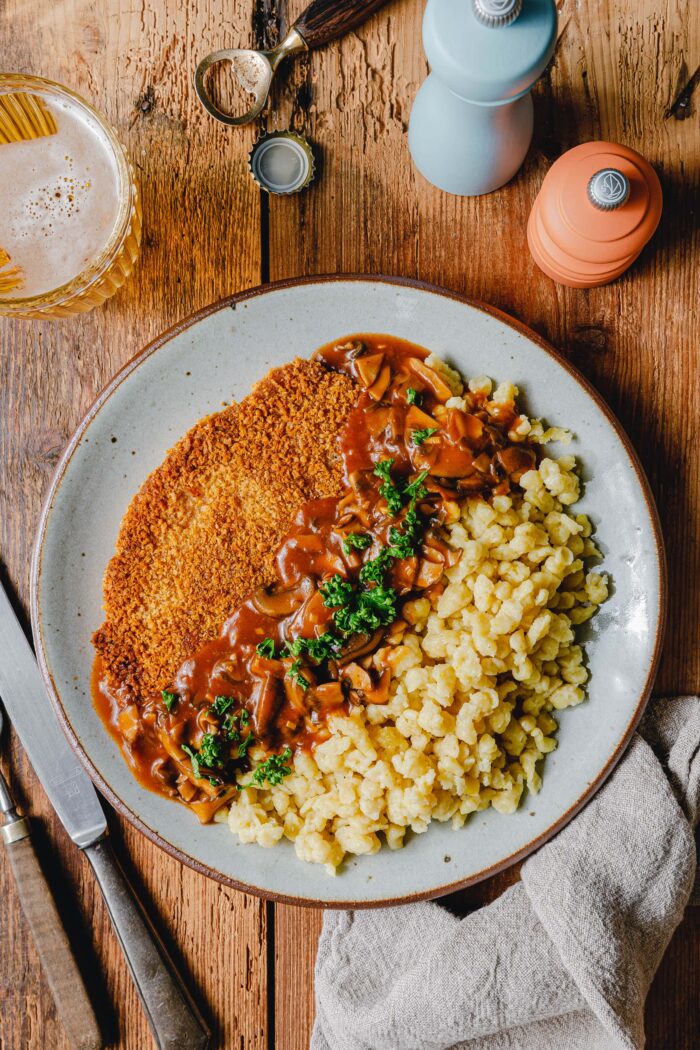 Vegane Jägersauce · Eat this! Vegane Jägersauce · Eat this!