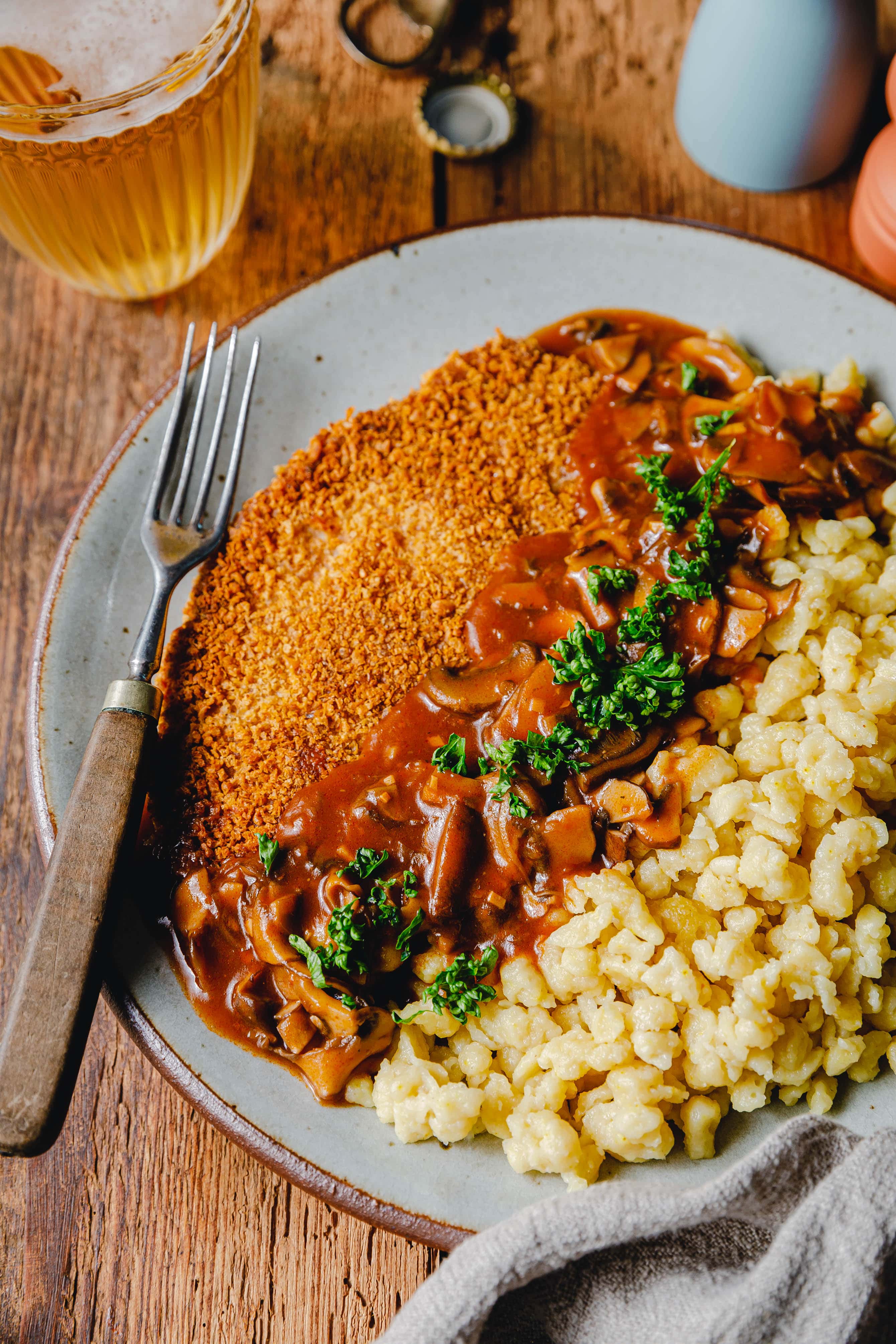 Vegane Jägersauce · Eat this! Vegane Jägersauce · Eat this!