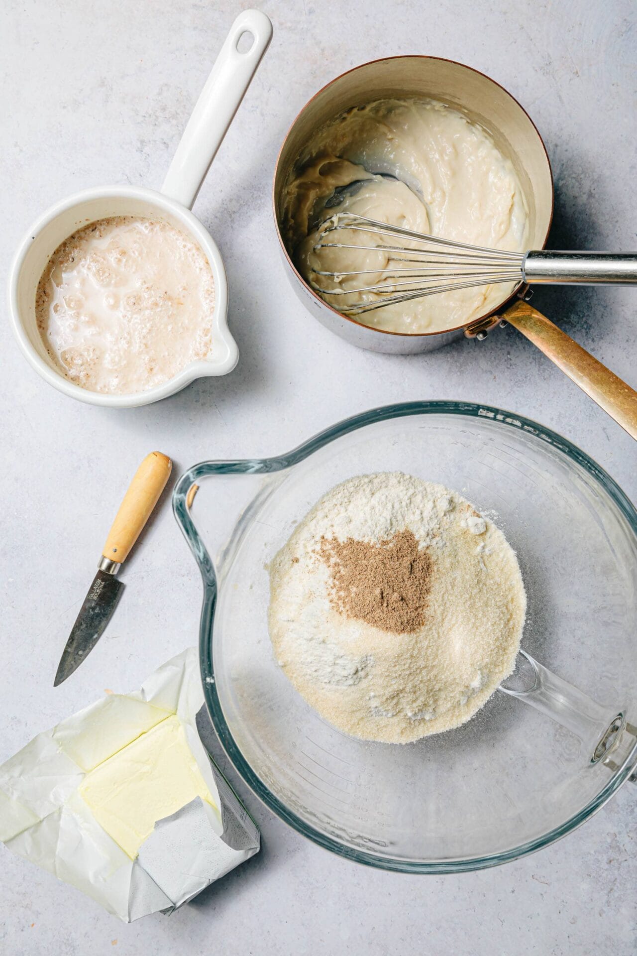 Zutaten für vegane Skolleboller