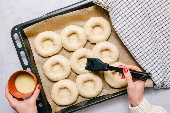Vegane Skolleboller einstreichen
