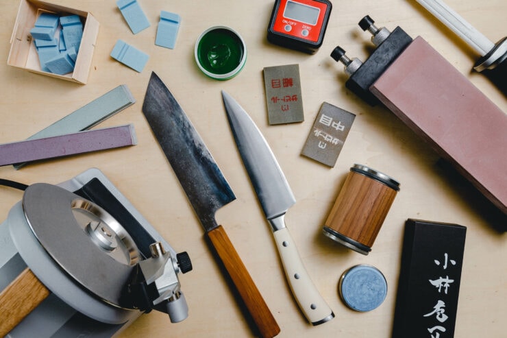 Messer schleifen … Methoden für Anfänger bis Fortgeschrittene