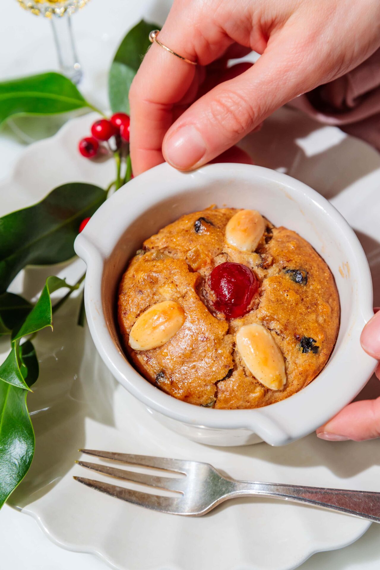 Vegane Mini-Früchtebrot-Napfkuchen mit Rum · Eat this! Vegane Mini-Früchtebrot-Napfkuchen mit Rum · Eat this!