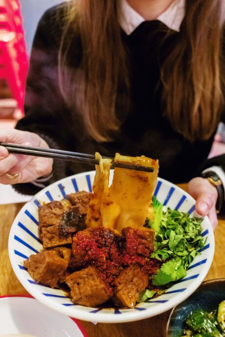 Vegane Biang Biang Nudeln bei Wen Cheng in Berlin