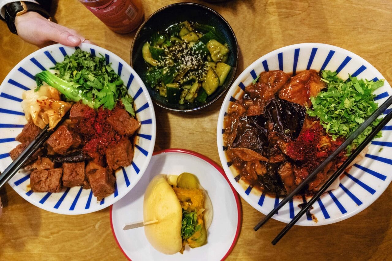 Vegane Biang Biang Nudeln bei Wen Cheng