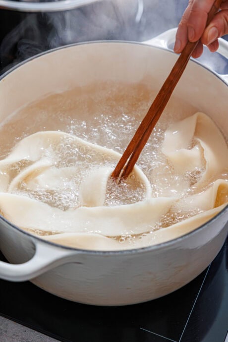 Biang Biang Nudeln kochen