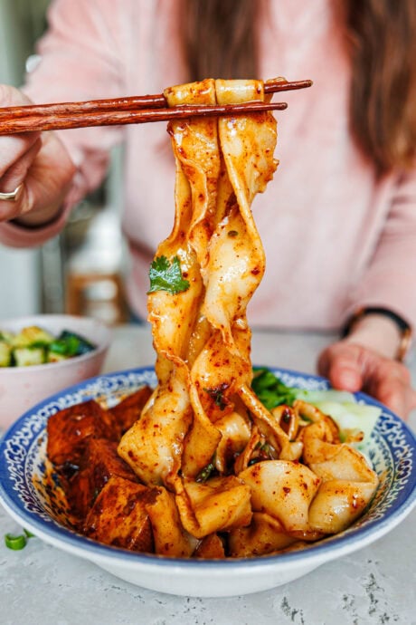 Vegane Biang Biang Nudeln