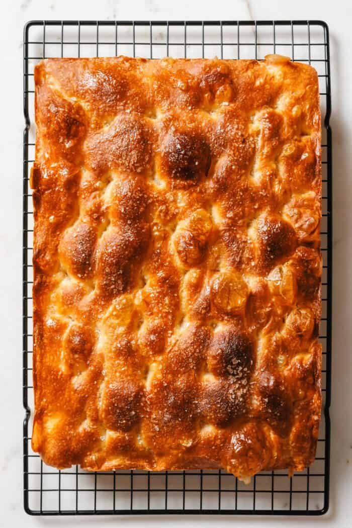 Die fluffigste Focaccia - veganes Rezept
