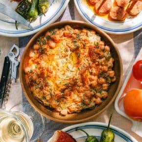 Spanische Kichererbsen mit Spinat – Garbanzos Con Espinacas