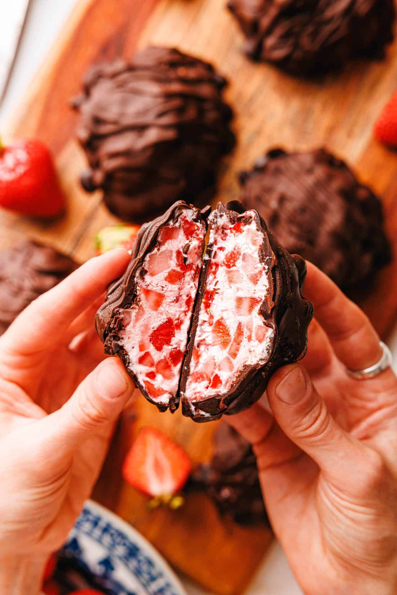 Vegane Frozen Yogurette Bites · Eat this!