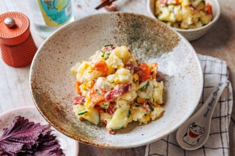 Japanischer Kartoffelsalat – vegan & voller Umami