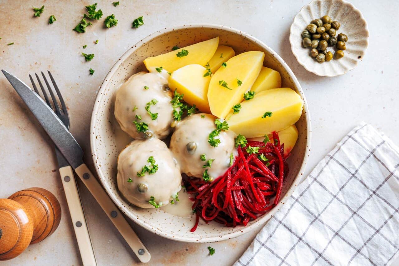 Vegane Königsberger Klopse