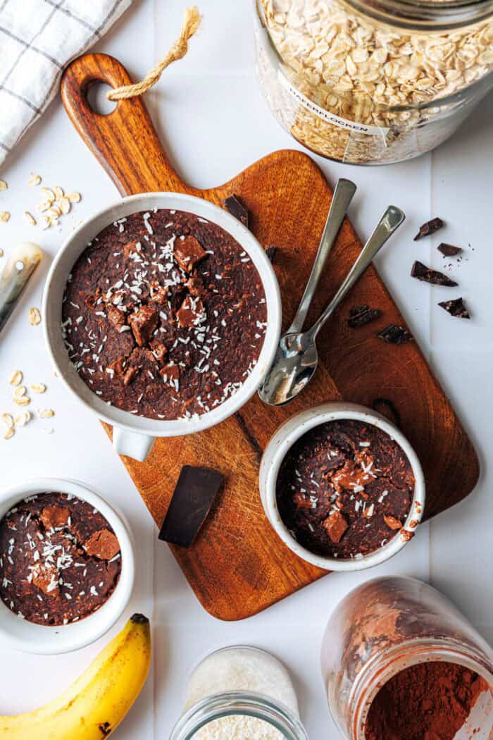 Baked Oatmeal mit Kokos & Schokolade – Bounty-Vibes zum Frühstück