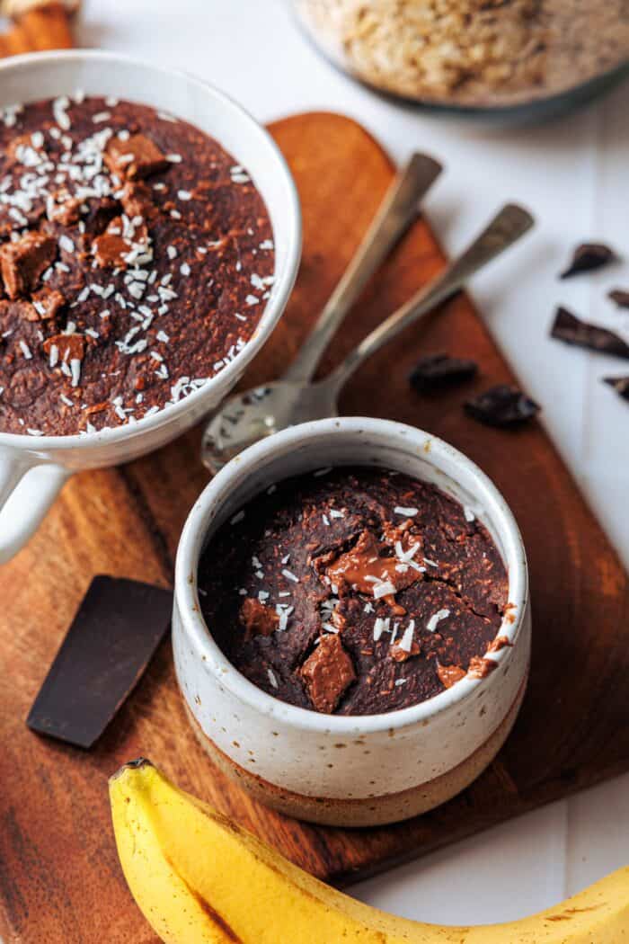 Baked Oatmeal mit Kokos & Schokolade – Bounty-Vibes zum Frühstück