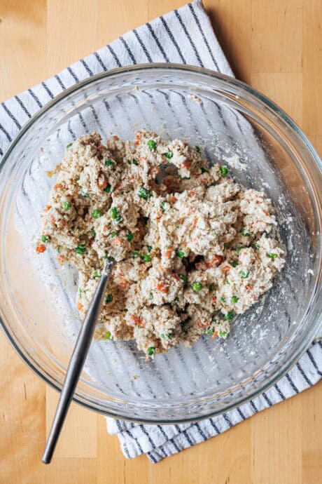 Tofumasse für Frikadellen